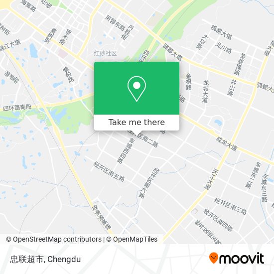 忠联超市 map