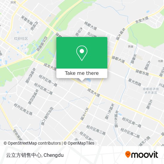 云立方销售中心 map