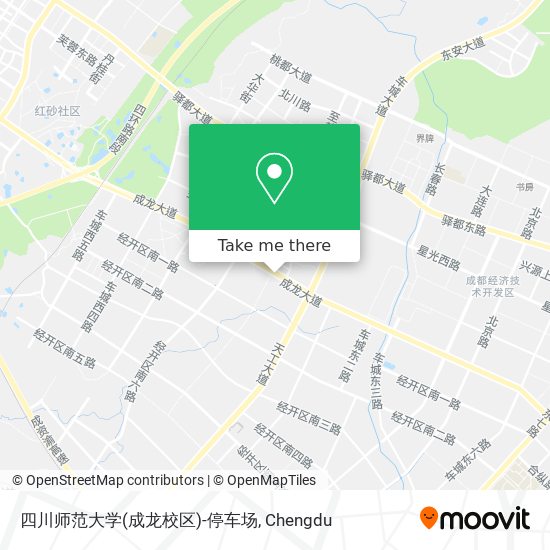 四川师范大学(成龙校区)-停车场 map