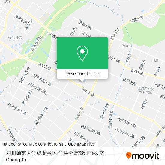四川师范大学成龙校区-学生公寓管理办公室 map
