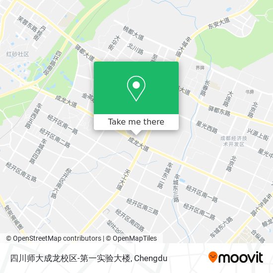 四川师大成龙校区-第一实验大楼 map