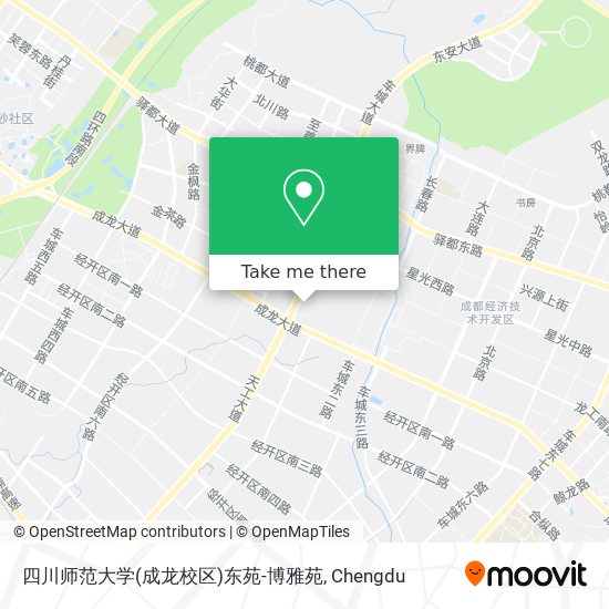 四川师范大学(成龙校区)东苑-博雅苑 map
