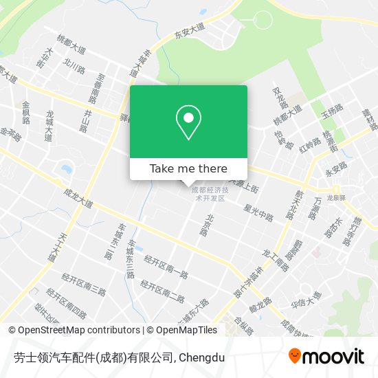 劳士领汽车配件(成都)有限公司 map