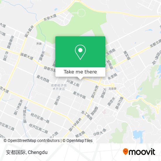安都国际 map