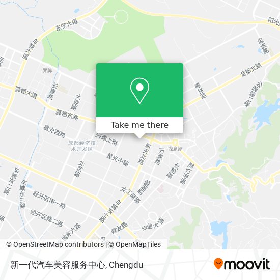 新一代汽车美容服务中心 map