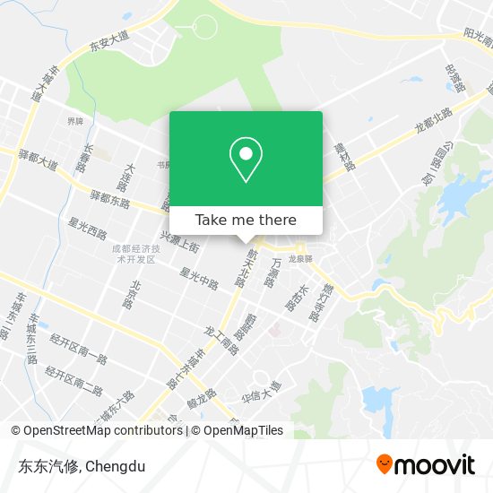 东东汽修 map