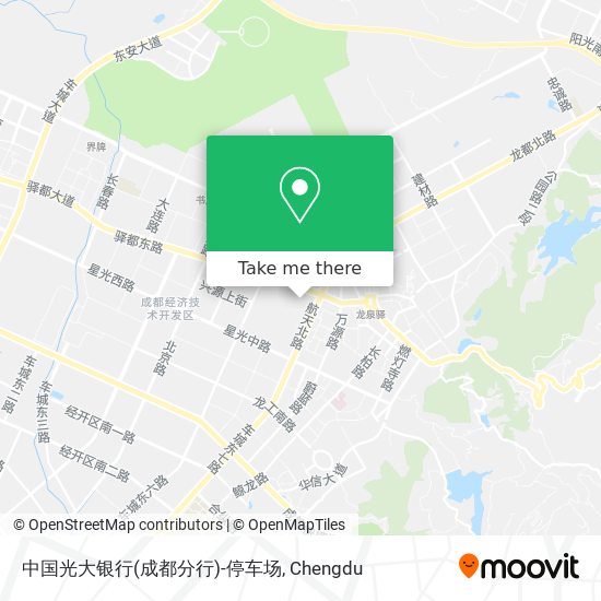 中国光大银行(成都分行)-停车场 map