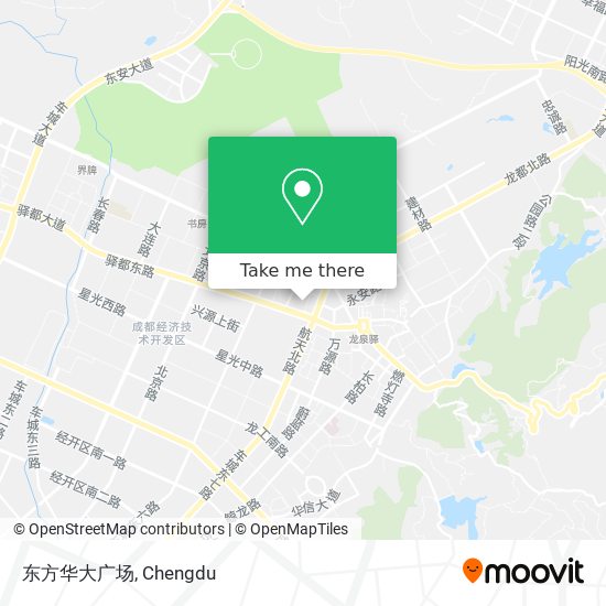 东方华大广场 map