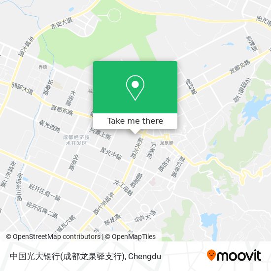 中国光大银行(成都龙泉驿支行) map