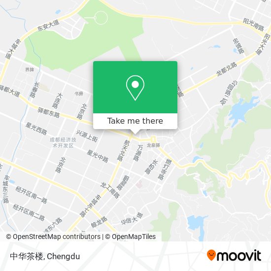 中华茶楼 map