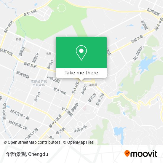 华韵景观 map