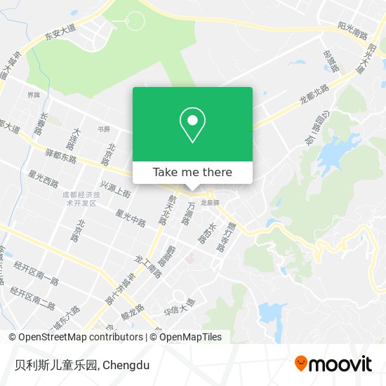 贝利斯儿童乐园 map