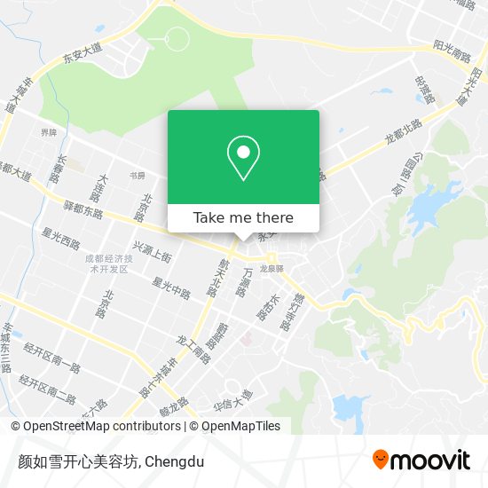 颜如雪开心美容坊 map