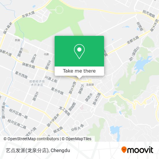 艺点发派(龙泉分店) map