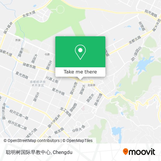 聪明树国际早教中心 map