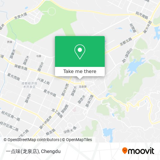 一点味(龙泉店) map