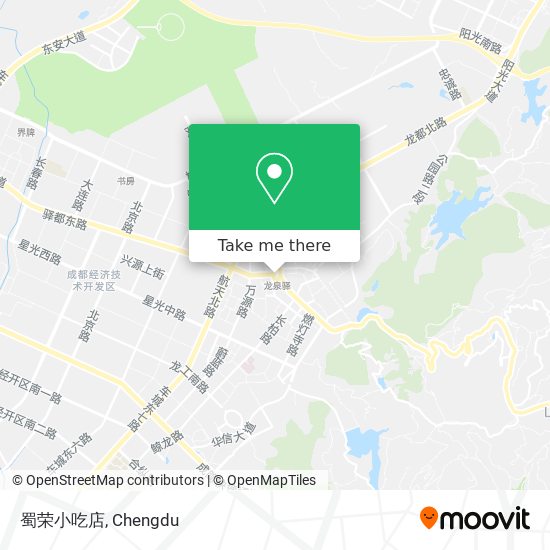 蜀荣小吃店 map