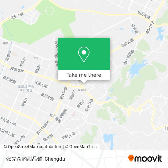 张先森的甜品铺 map