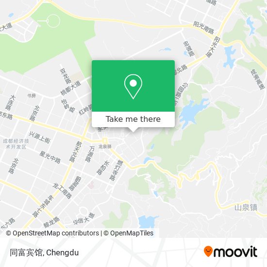 同富宾馆 map