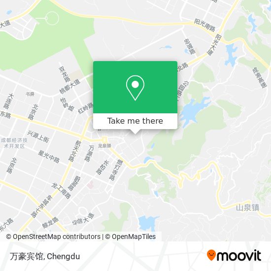 万豪宾馆 map