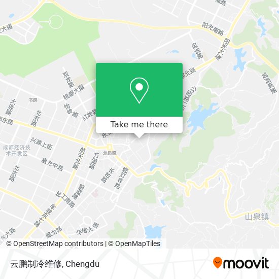 云鹏制冷维修 map