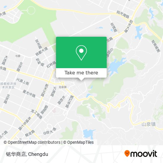 铭华商店 map