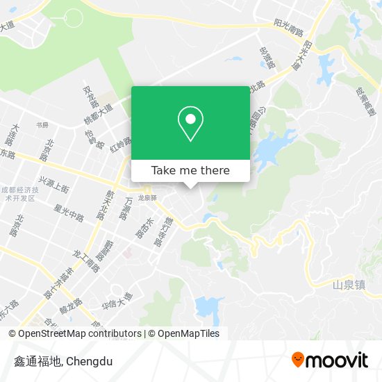 鑫通福地 map