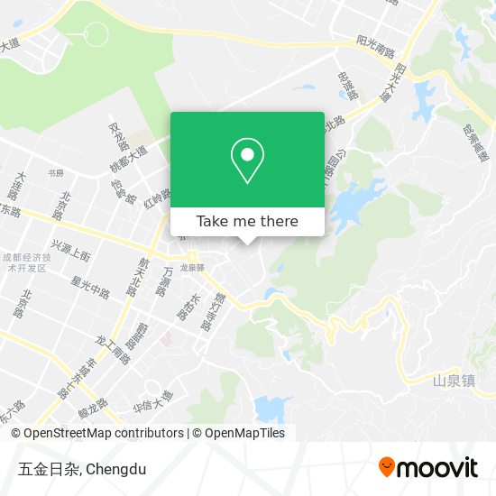 五金日杂 map