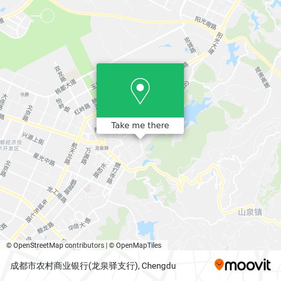 成都市农村商业银行(龙泉驿支行) map
