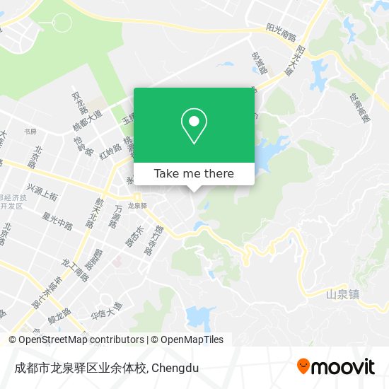 成都市龙泉驿区业余体校 map