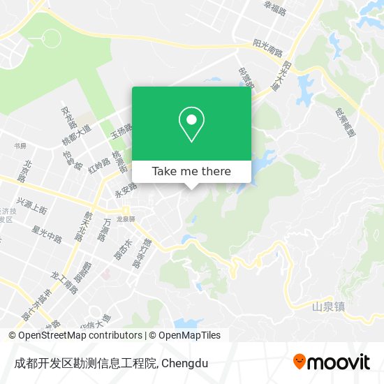 成都开发区勘测信息工程院 map