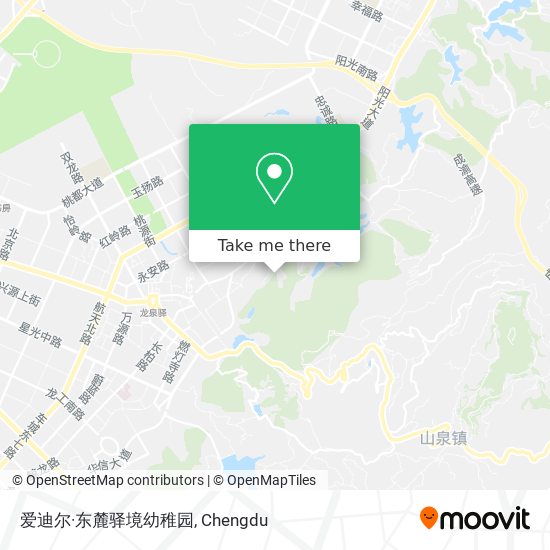 爱迪尔·东麓驿境幼稚园 map