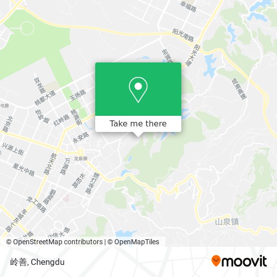 岭善 map