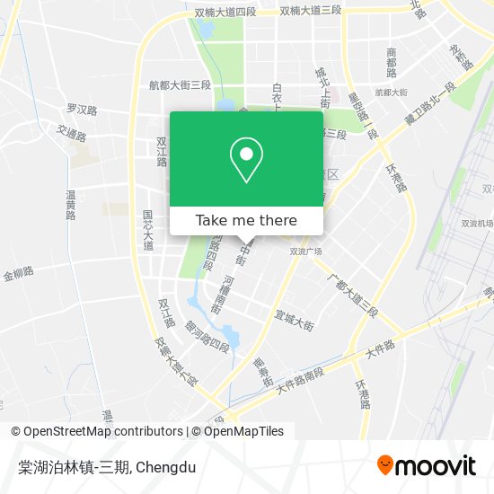 棠湖泊林镇-三期 map