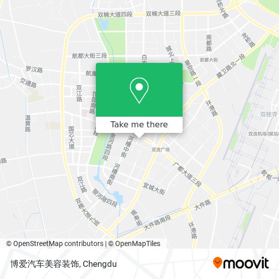 博爱汽车美容装饰 map