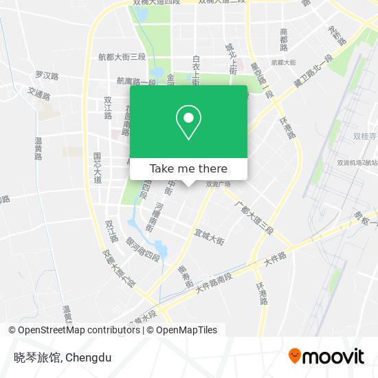 晓琴旅馆 map
