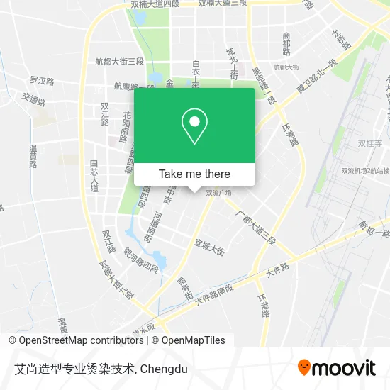 艾尚造型专业烫染技术 map