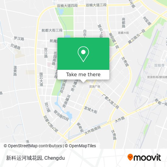 新科运河城花园 map