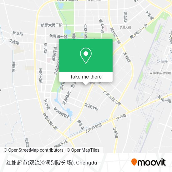 红旗超市(双流流溪别院分场) map