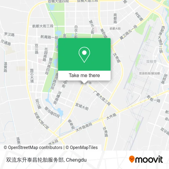 双流东升泰昌轮胎服务部 map
