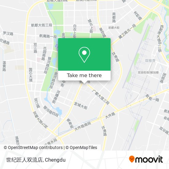 世纪匠人双流店 map