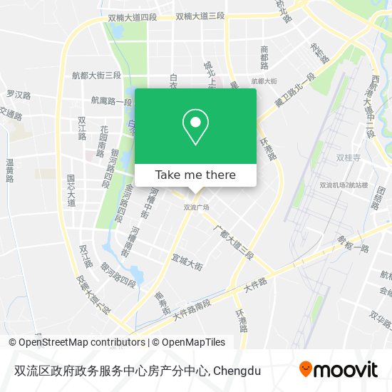 双流区政府政务服务中心房产分中心 map