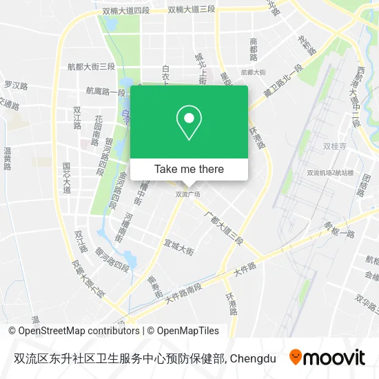 双流区东升社区卫生服务中心预防保健部 map