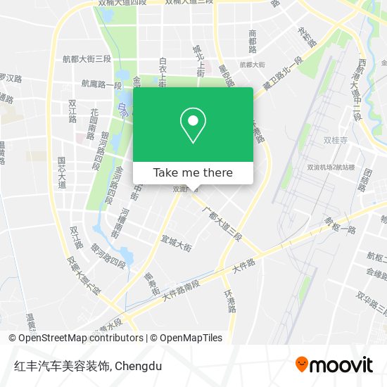 红丰汽车美容装饰 map