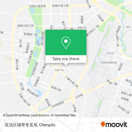双流区烟草专卖局 map