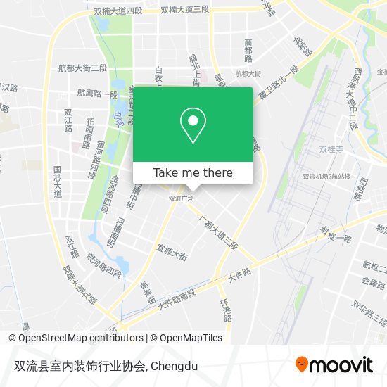 双流县室内装饰行业协会 map