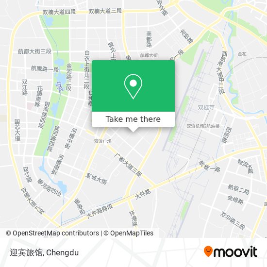 迎宾旅馆 map