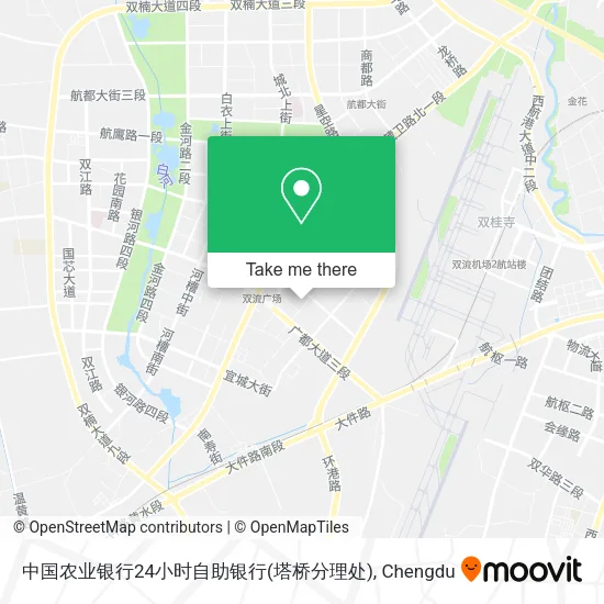 中国农业银行24小时自助银行(塔桥分理处) map