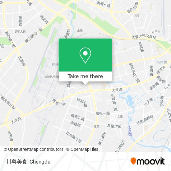 川粤美食 map