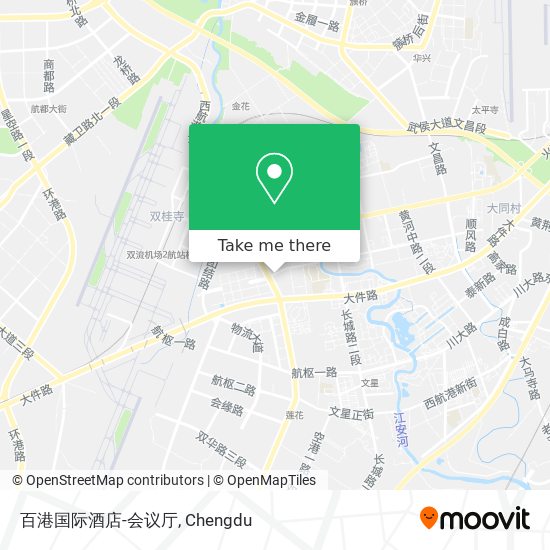 百港国际酒店-会议厅 map